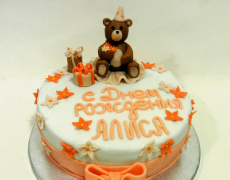 Bear cake